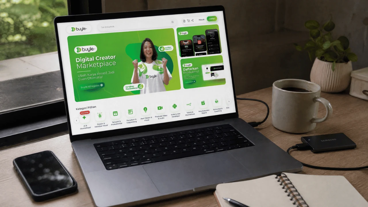 Cara Daftar dan Setup Digital Store di Buyle.id